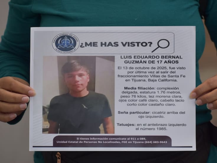 “Es cómo si a mí hijo se lo hubiera tragado la tierra”, madre de Luis Eduardo, joven desaparecido