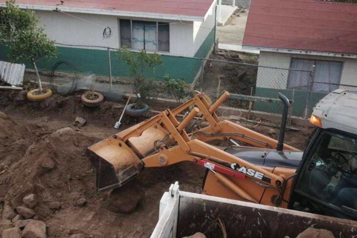 Inician obras de reconstrucción del jardín de niños Estefanía Castañeda en Rosarito