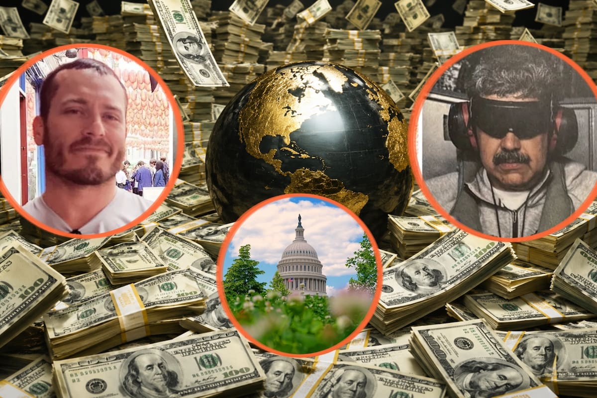 Un soldado ganó 400,000 dólares apostando sobre Maduro, un desconocido ganó casi un millón apostando sobre Irán y el Senado de EE.UU. acaba de prohibir que sus miembros usen estas plataformas donde las apuestas con información privilegiada ya son un escándalo