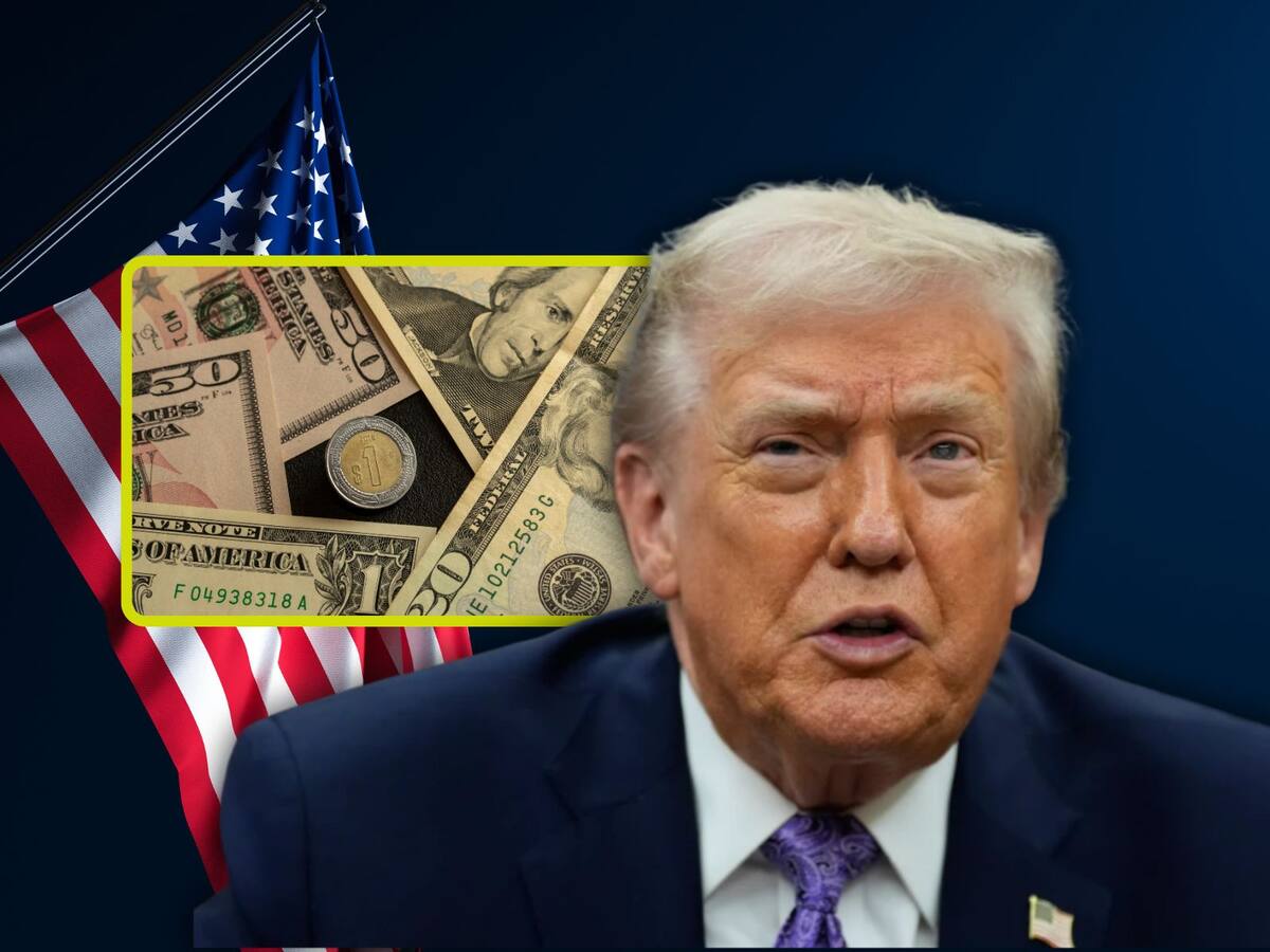 Dólar vs Peso mexicano: ¿En cuánto cotiza el tipo de cambio hoy? | Crédito: AP/Canva