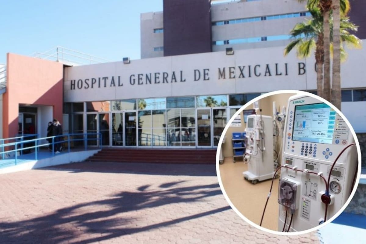 Restablecen servicio de hemodiálisis en Hospital General de Mexicali tras falla en sistema de ósmosis