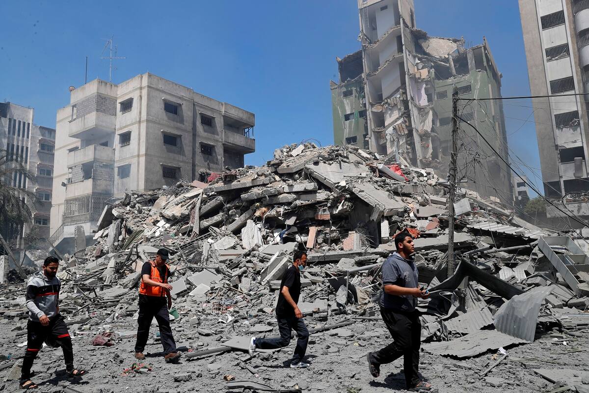 No es la primera vez que se registran estos ataques hacia Israel. (AP Foto/Adel Hana)