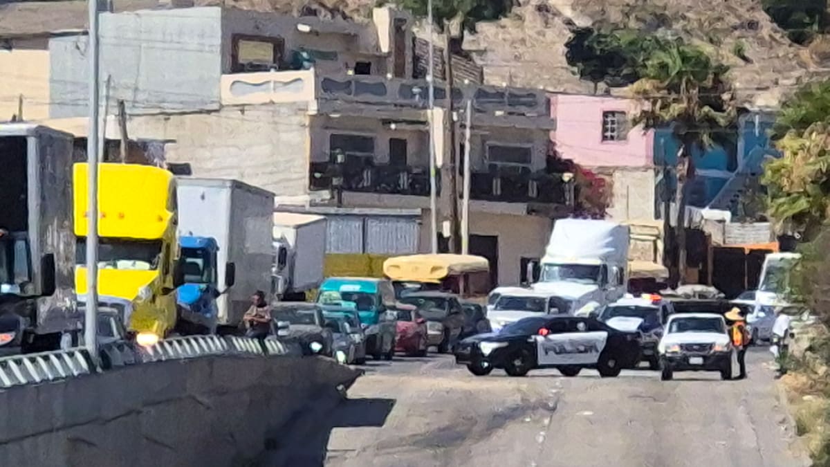 Comandante de tránsito asegura que rampa de frenado estaba habilitada durante el accidente en el Libramiento Sur en Tijuana