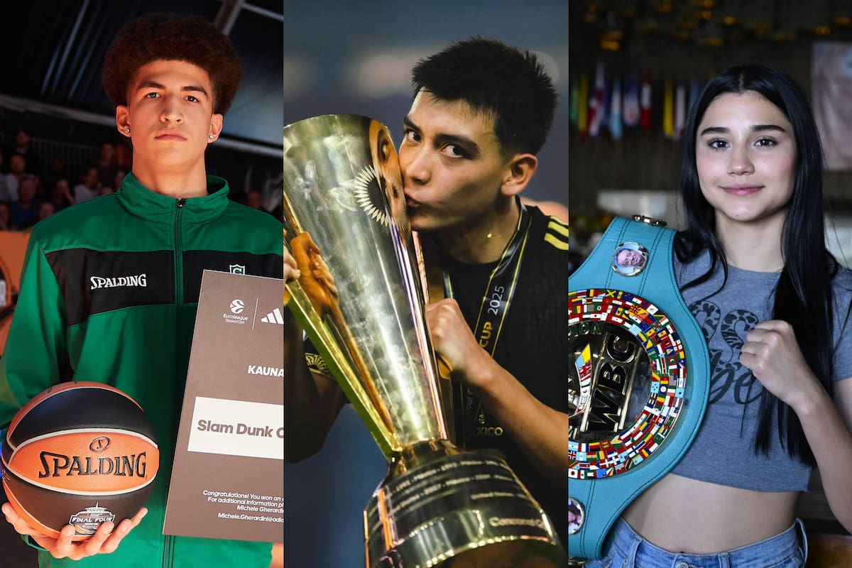 Las 10 leyendas del futuro en el deporte mexicano que ya brillan en 2025