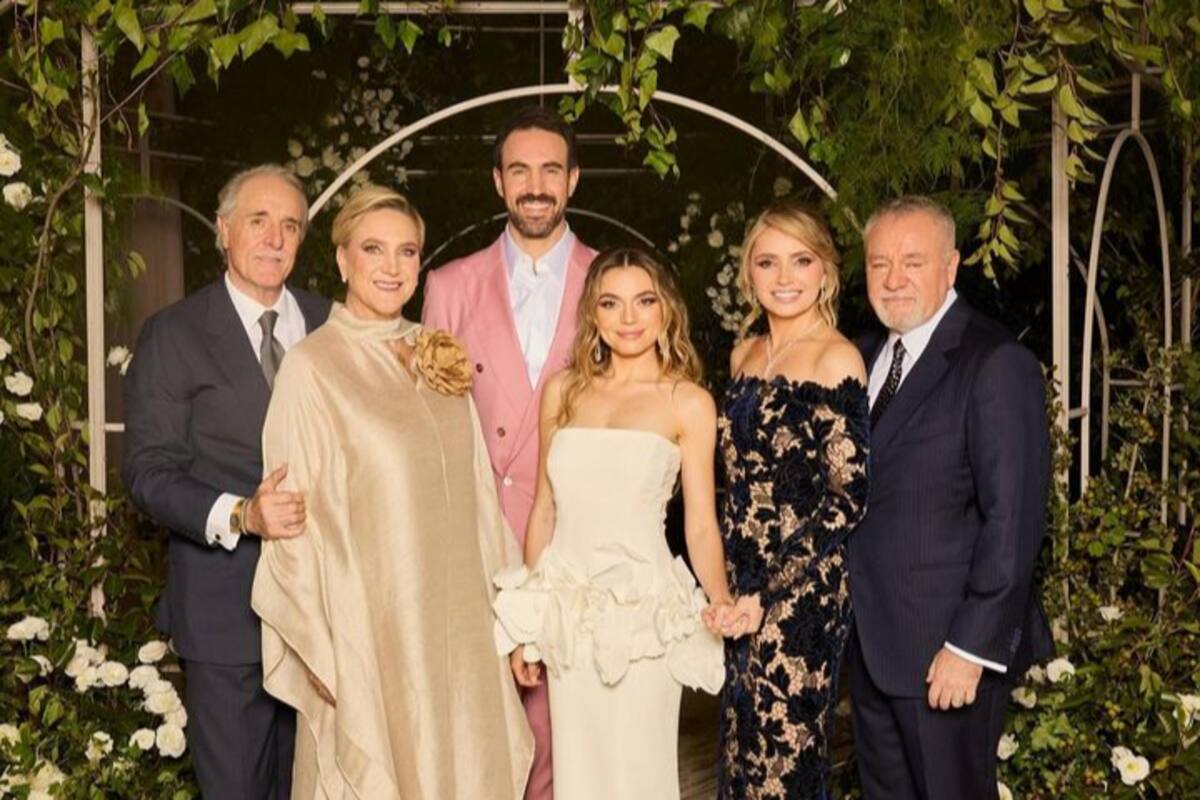 Sofía Castro y Pablo Bernot celebraron su boda por el civil