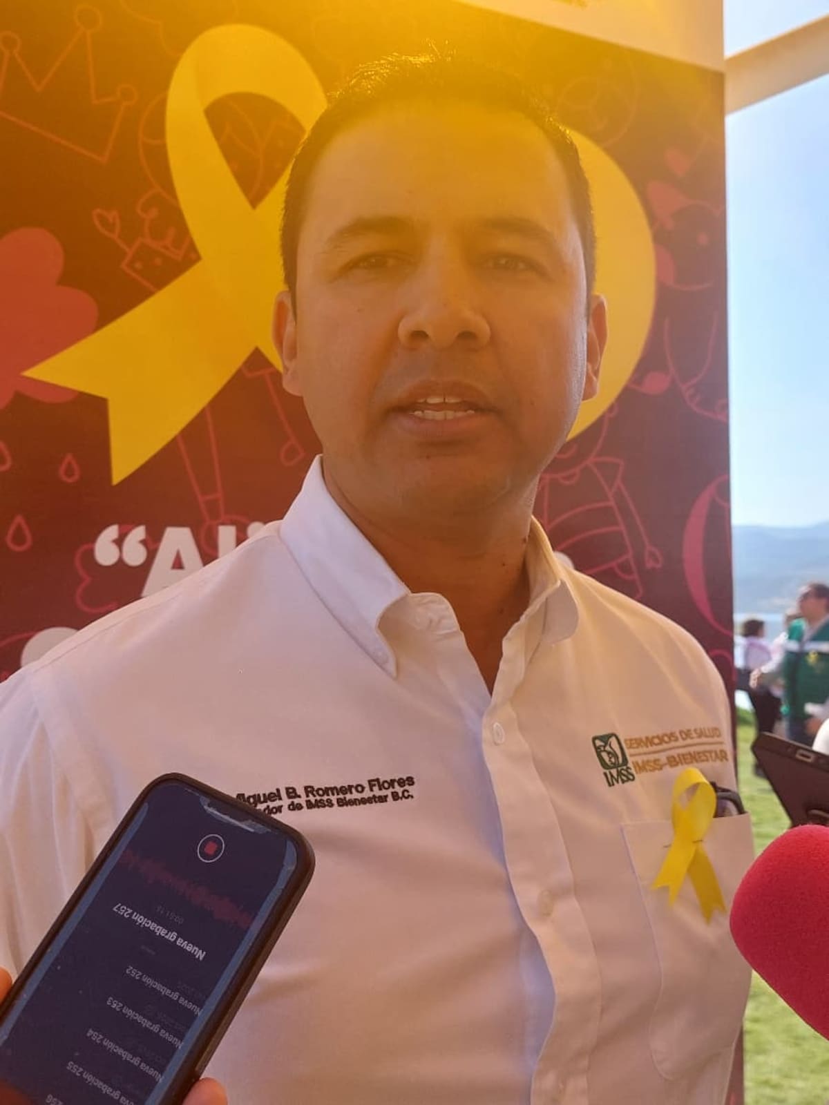 Coordinador estatal del sistema Miguel Bernando Romero Flores. Foto: Khennia Reyes.