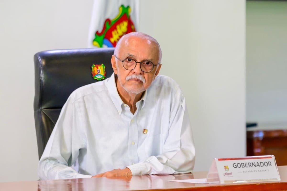 Fotografía del gobernador morenista de Nayarit, Miguel Ángel Navarro Quintero. | Crédito: X @MiguelANavarroQ