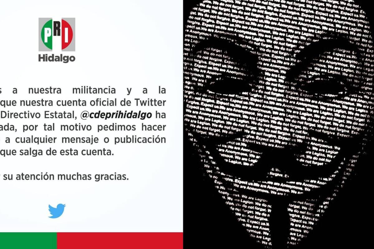 Hackean cuenta del PRI Hidalgo en Twitter