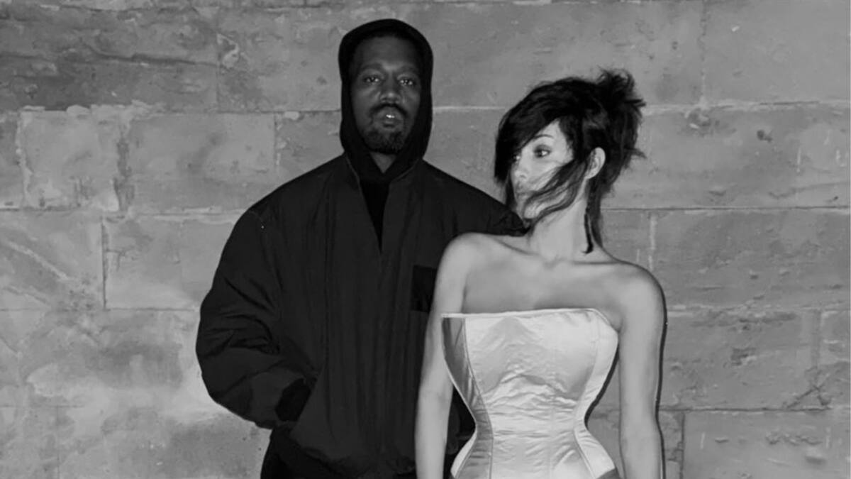 Kanye West y Bianca Censori reaparecen juntos | Foto: X (@kanyewest)