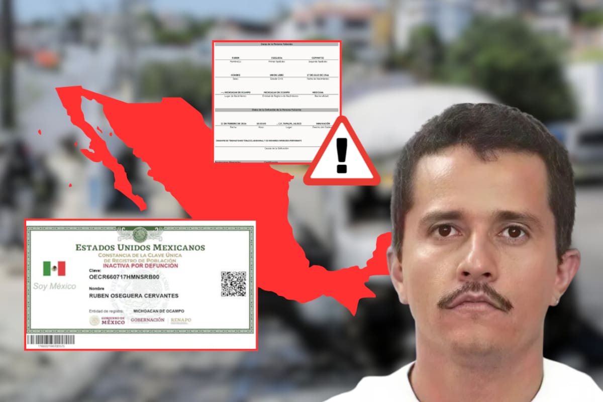 ¿De qué murió “El Mencho”? El acta oficial detalla la causa de muerte del líder del CJNG