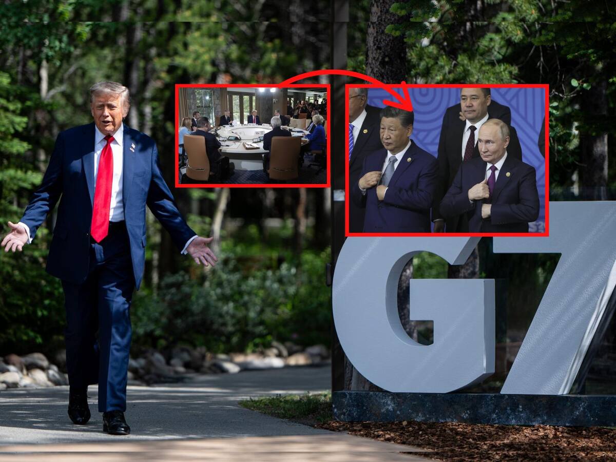 Trump propone crear el G9 con China y reincorporar a Rusia. | Crédito: EFE/AP