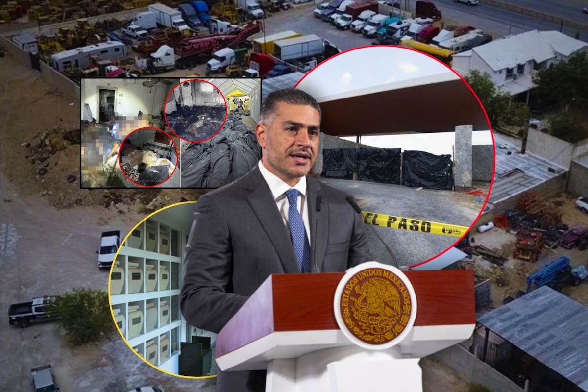 Crematorio en Ciudad Juárez y hallazgo de 383 cadáveres amontonados: Harfuch confirma que se entregaban cenizas de animales en lugar de humanos