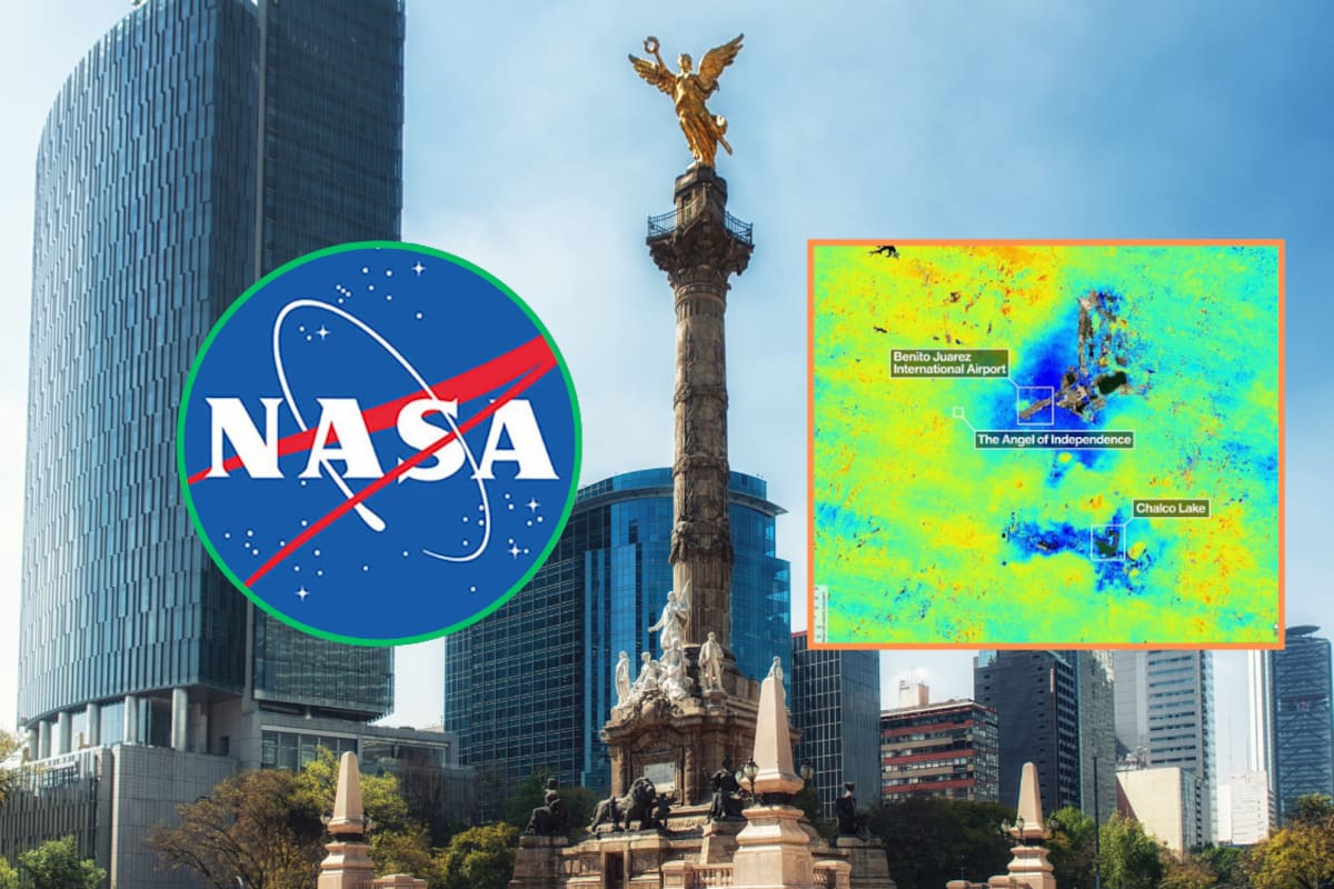 La CDMX se hunde a un ritmo mayor al esperado: esto reveló el nuevo radar de la NASA desde el espacio