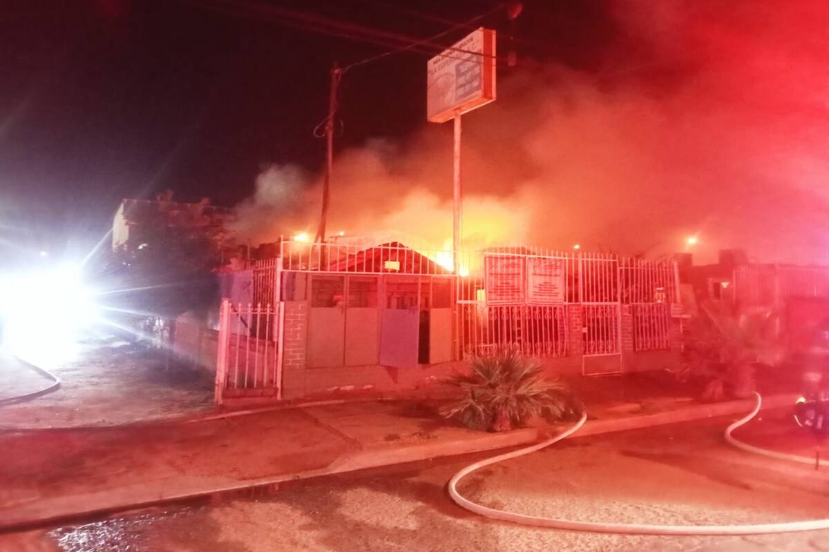 Sufre daños totales centro de rehabilitación tras incendio
