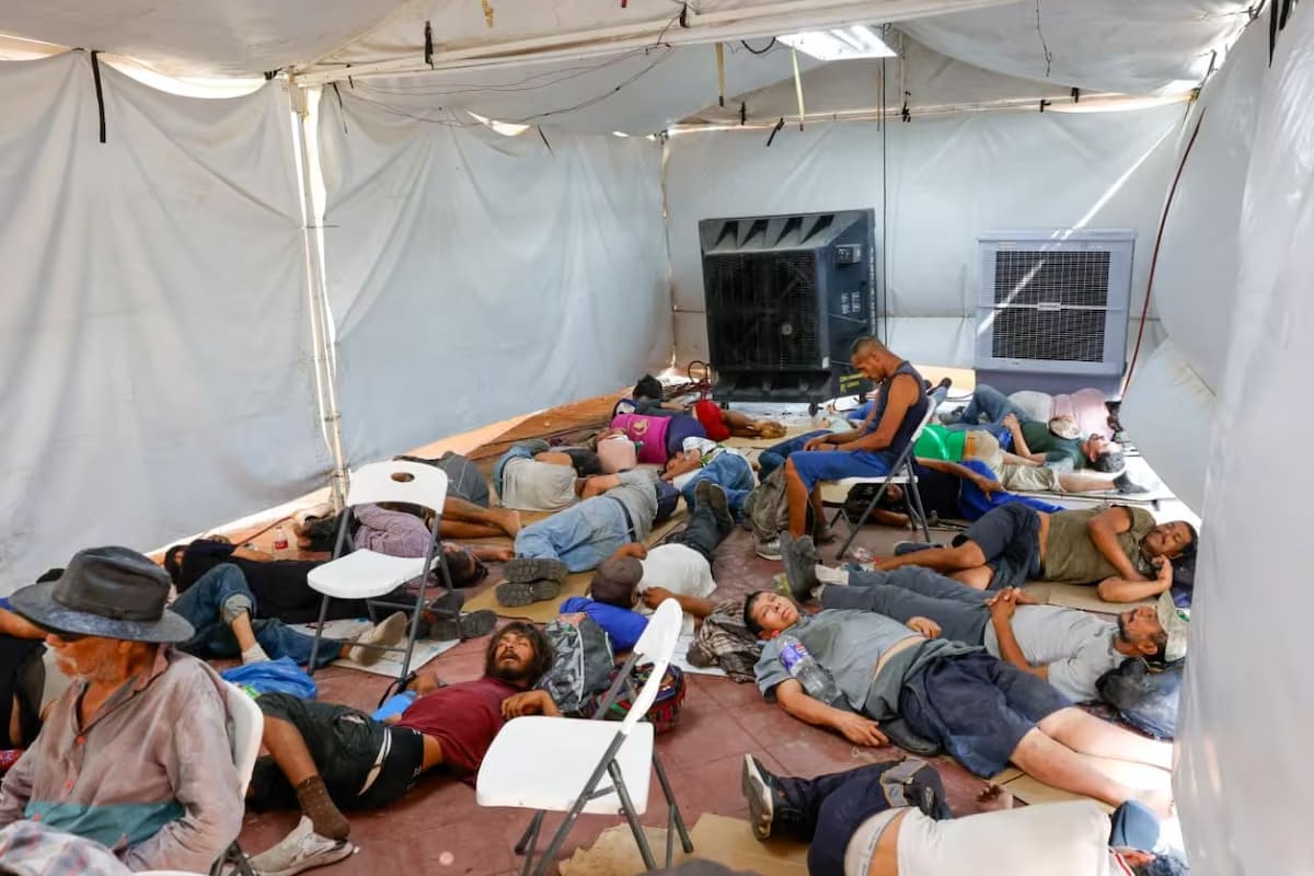 Más de 10 mil personas han recibido atención por el calor en Baja California; Parque del Mariachi concentra más de la mitad
