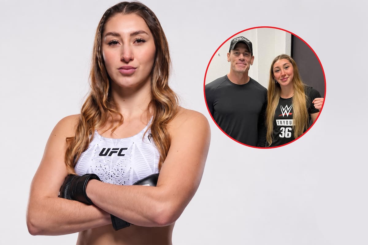 Regina Tarin estaba por dejar las MMA para entrar a WWE tras entrenar con John Cena, pero pidió una señal a Dios, recibió la llamada de UFC y ganó en su debut con solo tres días de preparación