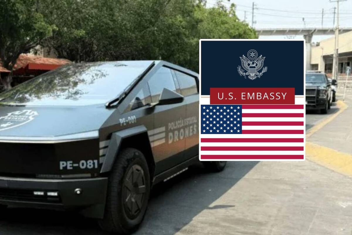 Embajada de EEUU felicita a Jalisco por compra de Cybertrucks para policías; “se suben al futuro”