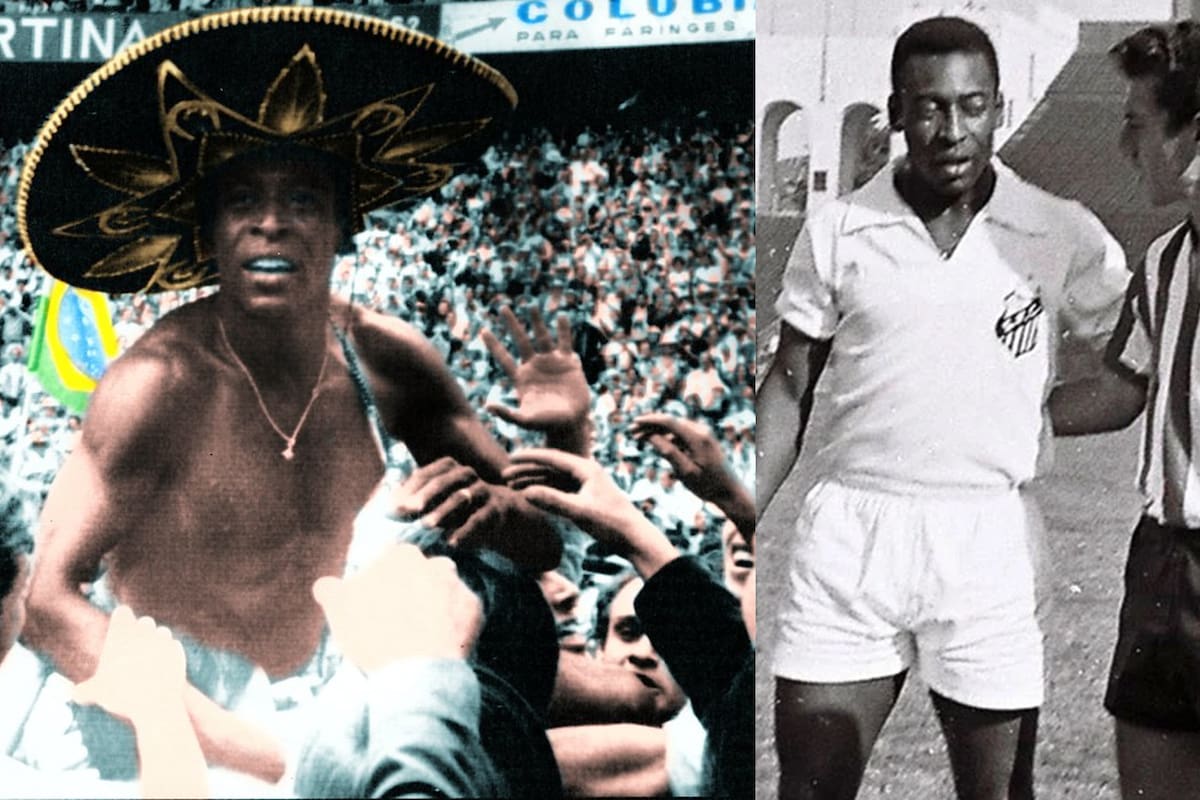 Pelé en México 70 y otras razones por las que guardó cariño al País y sus sombreros