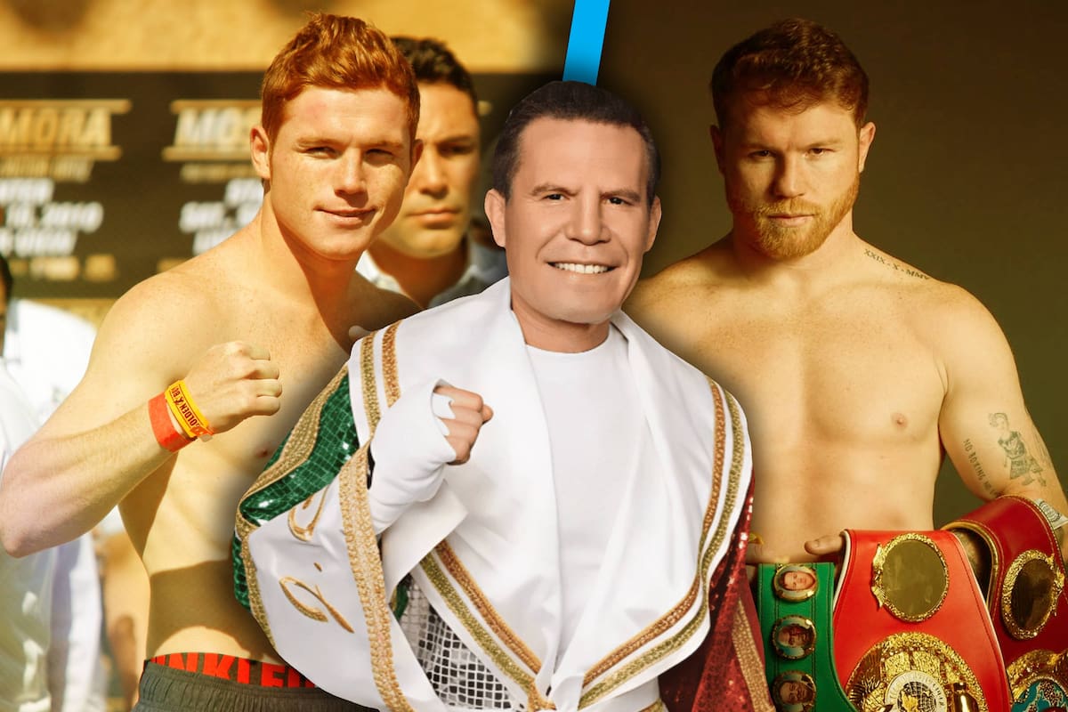 Julio César Chávez felicita a ‘Canelo’ Álvarez por 20 años de carrera boxística