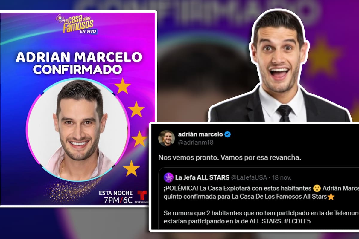 “Vamos por esa revancha”: Adrián Marcelo enloquece las redes tras su supuesto regreso a “La Casa de Los Famosos”