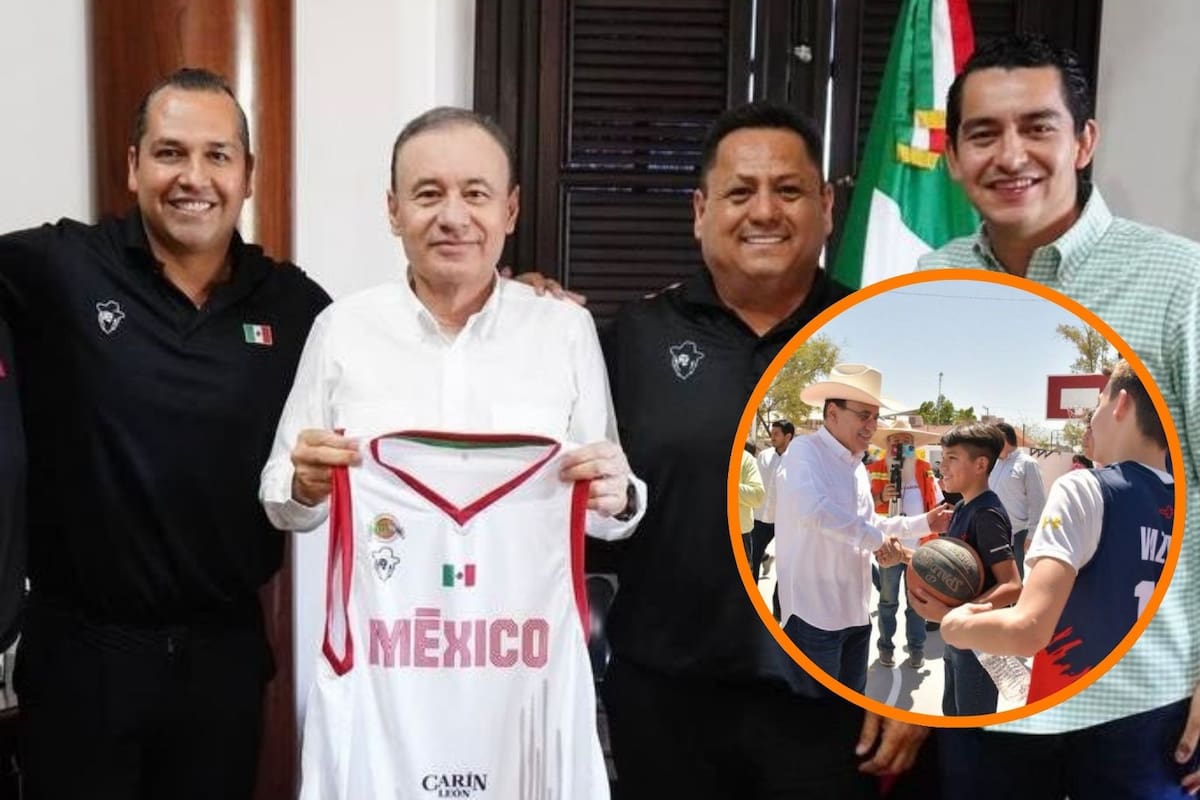 Gobernador Alfonso Durazo anuncia torneo de basquetbol clasificatorio a Mundial en Sonora