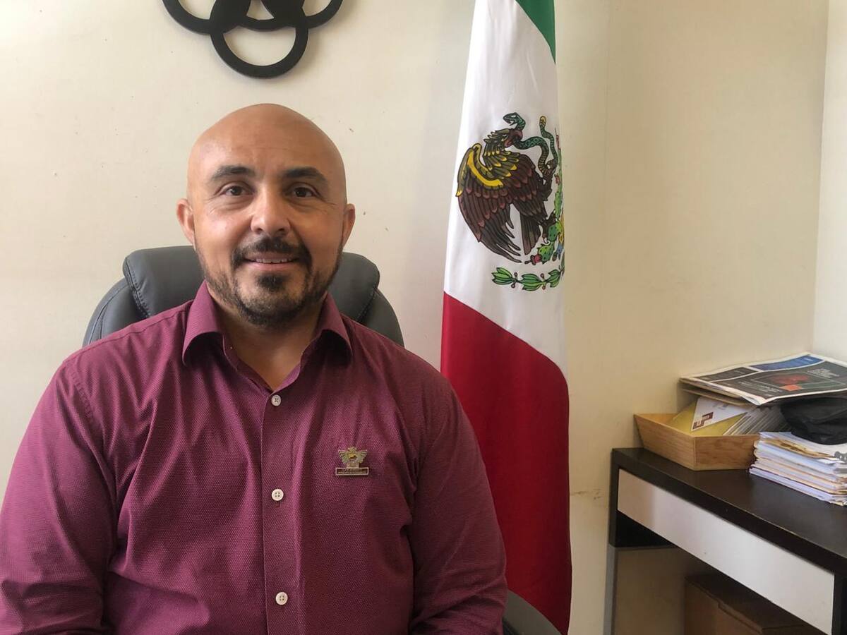 Ibrad Sainz Urías, director de Vinculación y Enlace del ayuntamiento.