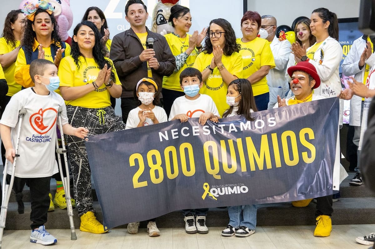 La Fundación Castro-Limón presentó este martes la campaña “Baja California con Quimio 2025”.