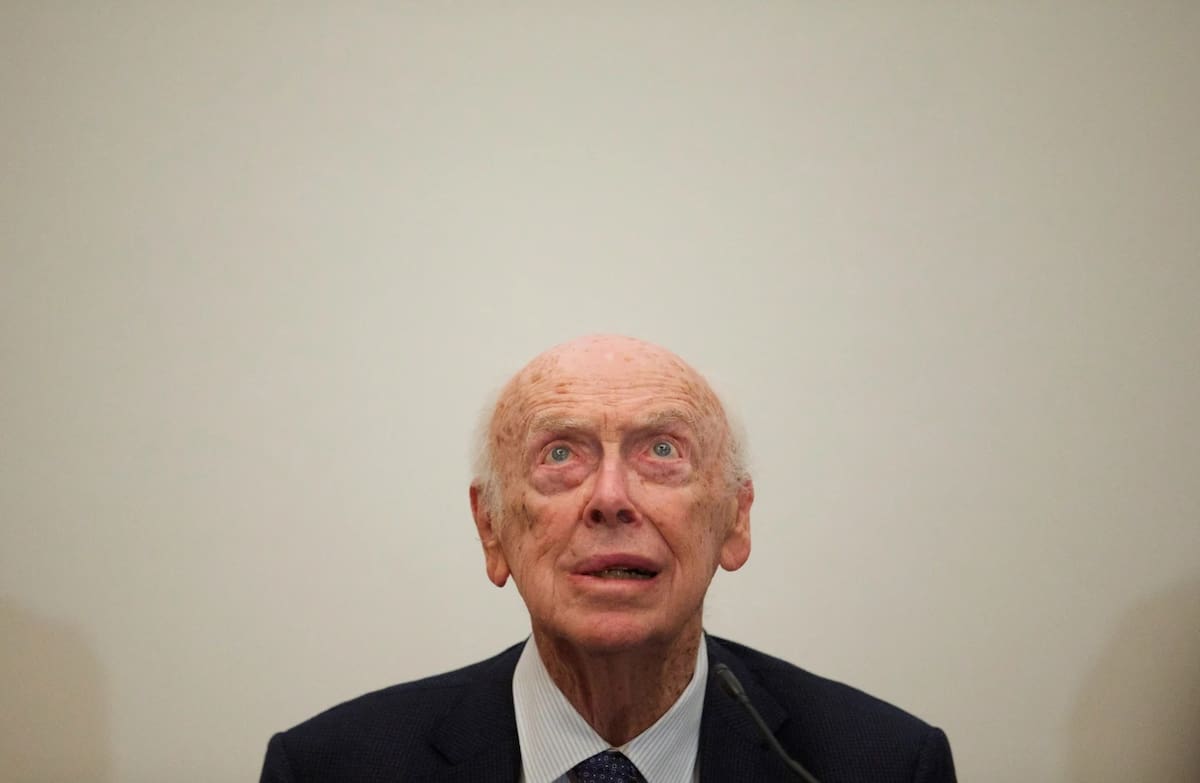 James Watson: el Nobel del ADN que perdió sus títulos por declaraciones racistas. Crédito: AP