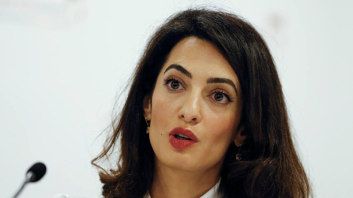 Amal Clooney, esposa de George Clooney, es crucial en llevar a Netanyahu ante la justicia por crímenes de guerra