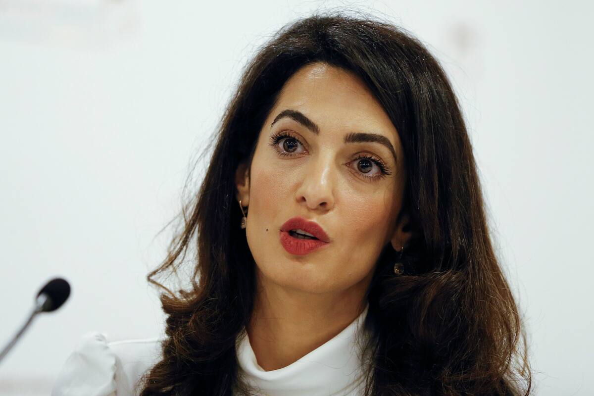 Amal Clooney, esposa de George Clooney, es crucial en llevar a Netanyahu ante la justicia por crímenes de guerra