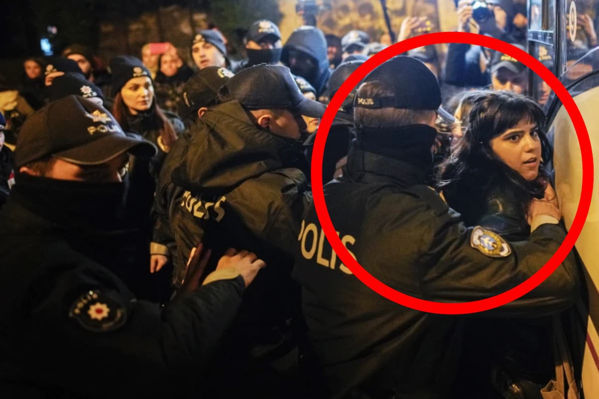 Reprenden a mujeres manifestantes del 25N en Turquía, protestaban contra violencia de género