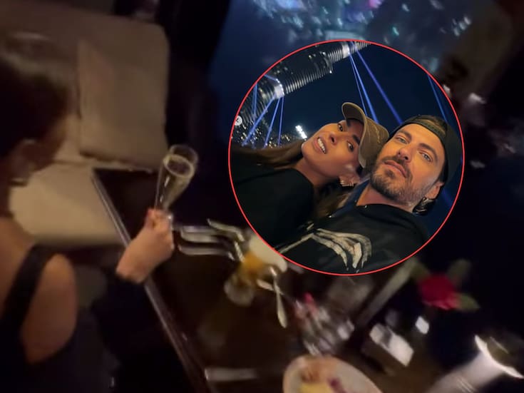 Galilea Montijo celebra la llegada de 2026 desde Hong Kong