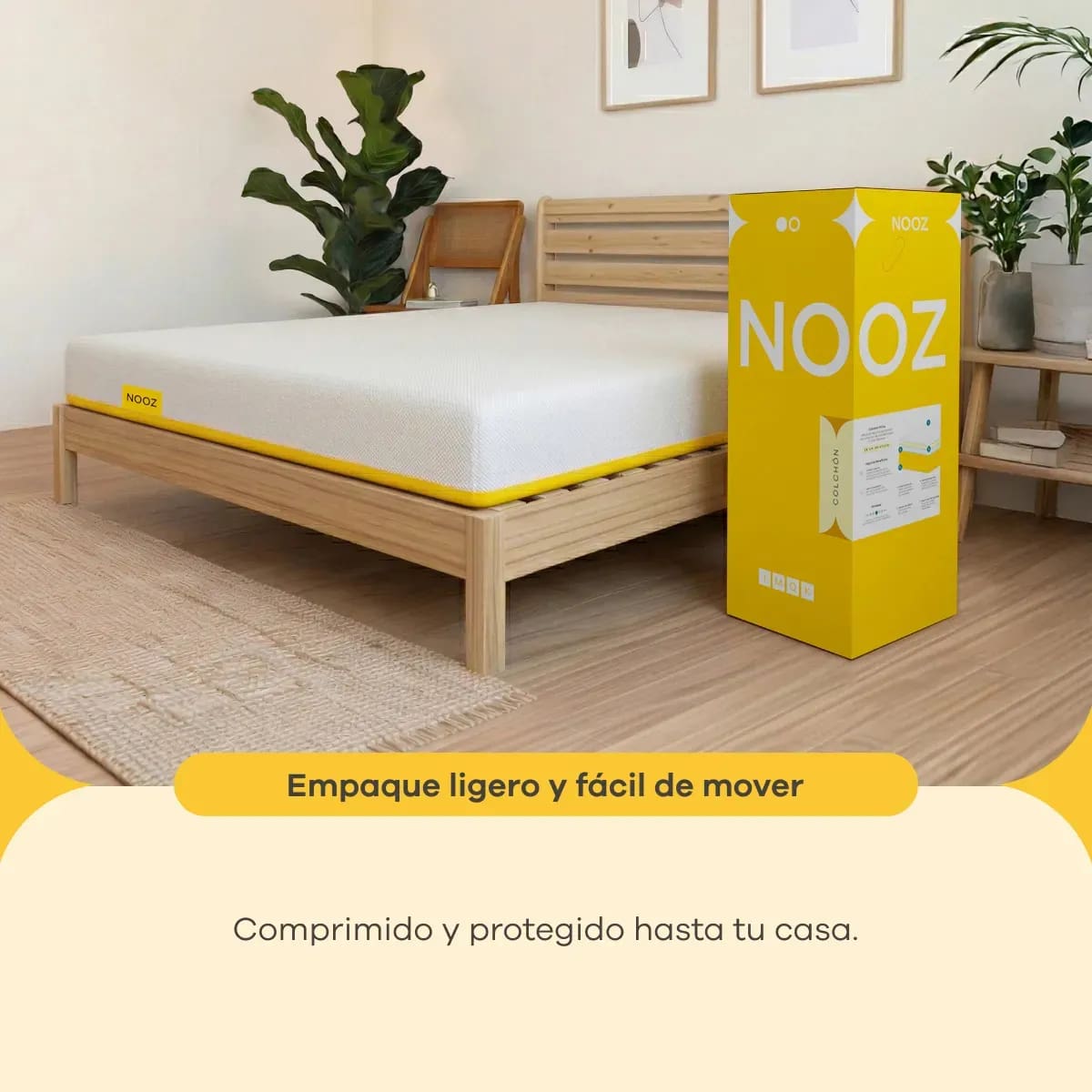 Colchón matrimonial Nooz Essential | Mercado Libre
