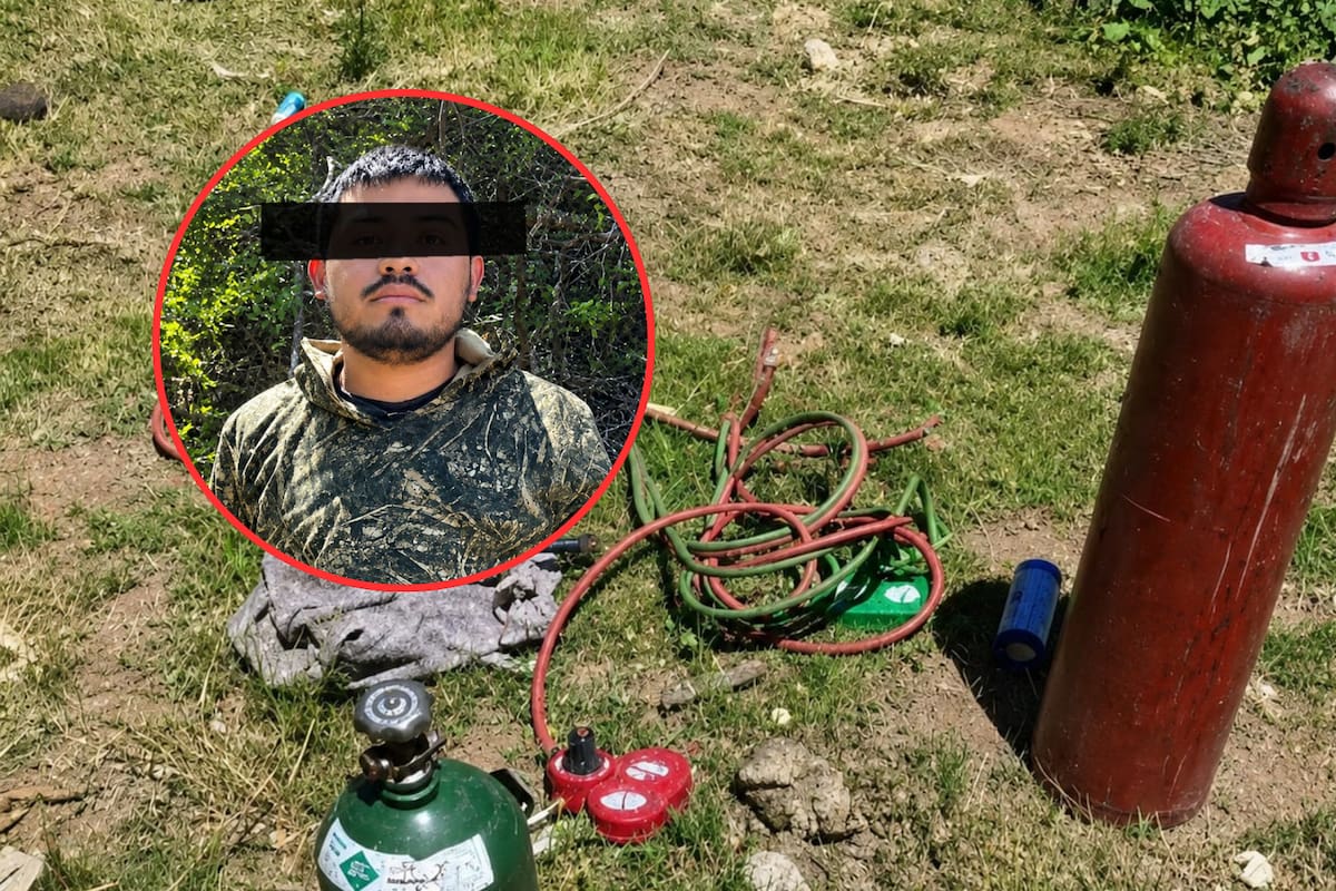 Guatemalteco es capturado con herramientas para cortar el muro fronterizo de Nogales