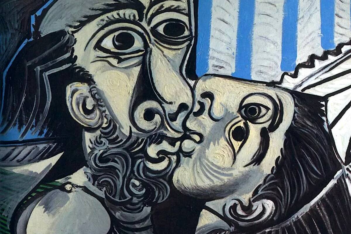 El beso entre la pasión y la controversia en el universo de Picasso