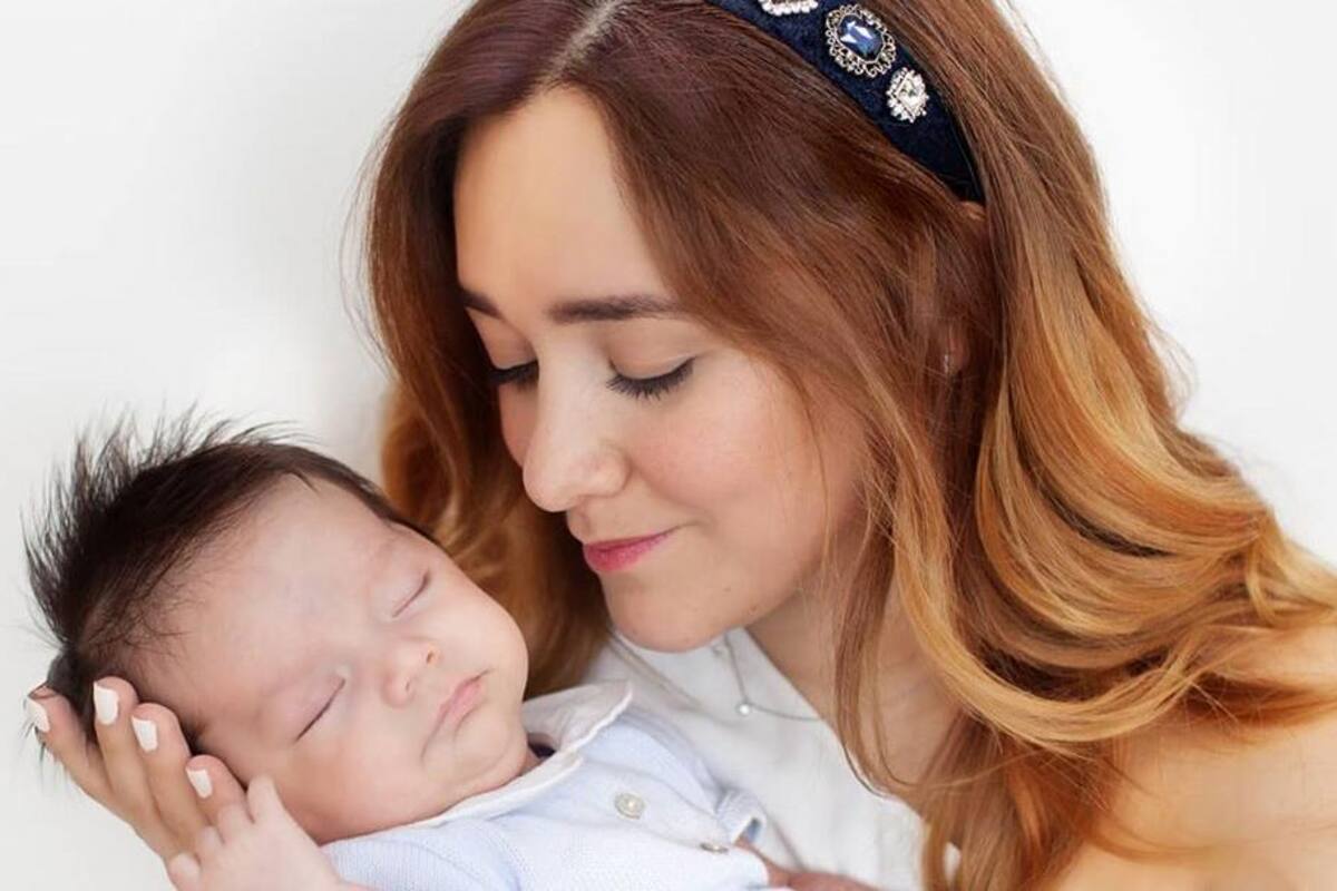 Sherlyn celebra dos meses desde la llegada de su pequeño André