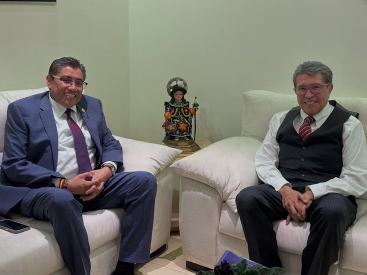 Monreal señaló que existe un grupo que busca adueñarse del estado y que, según sus palabras, “manipula, engaña y distorsiona la realidad ante mi propio hermano”. Foto: @Saul_MonrealA