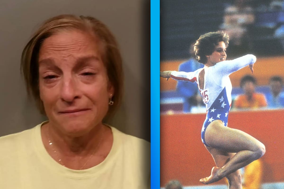 Revelan foto de Mary Lou Retton tras ser arrestada hace meses; estaba al borde de las lágrimas