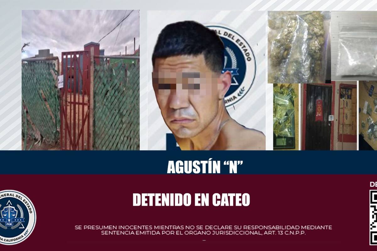 Catean dos casas por venta de droga