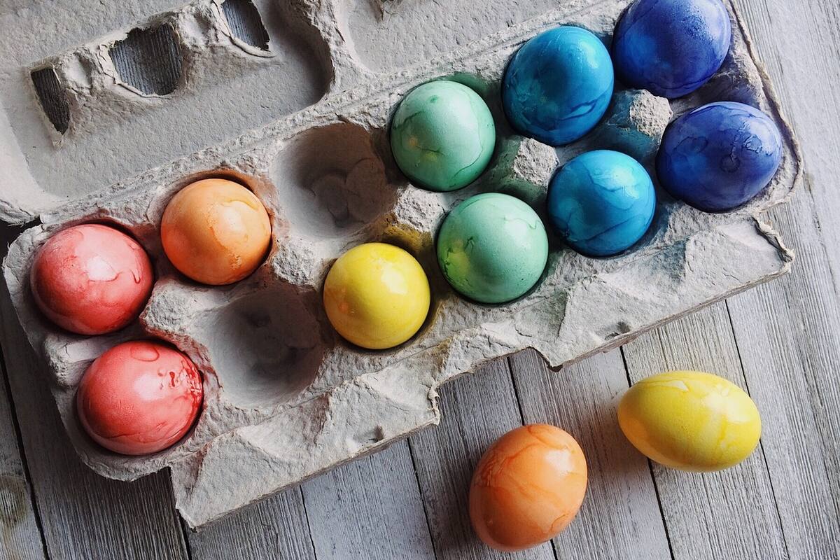 Cuál es el origen de los huevos de Pascua