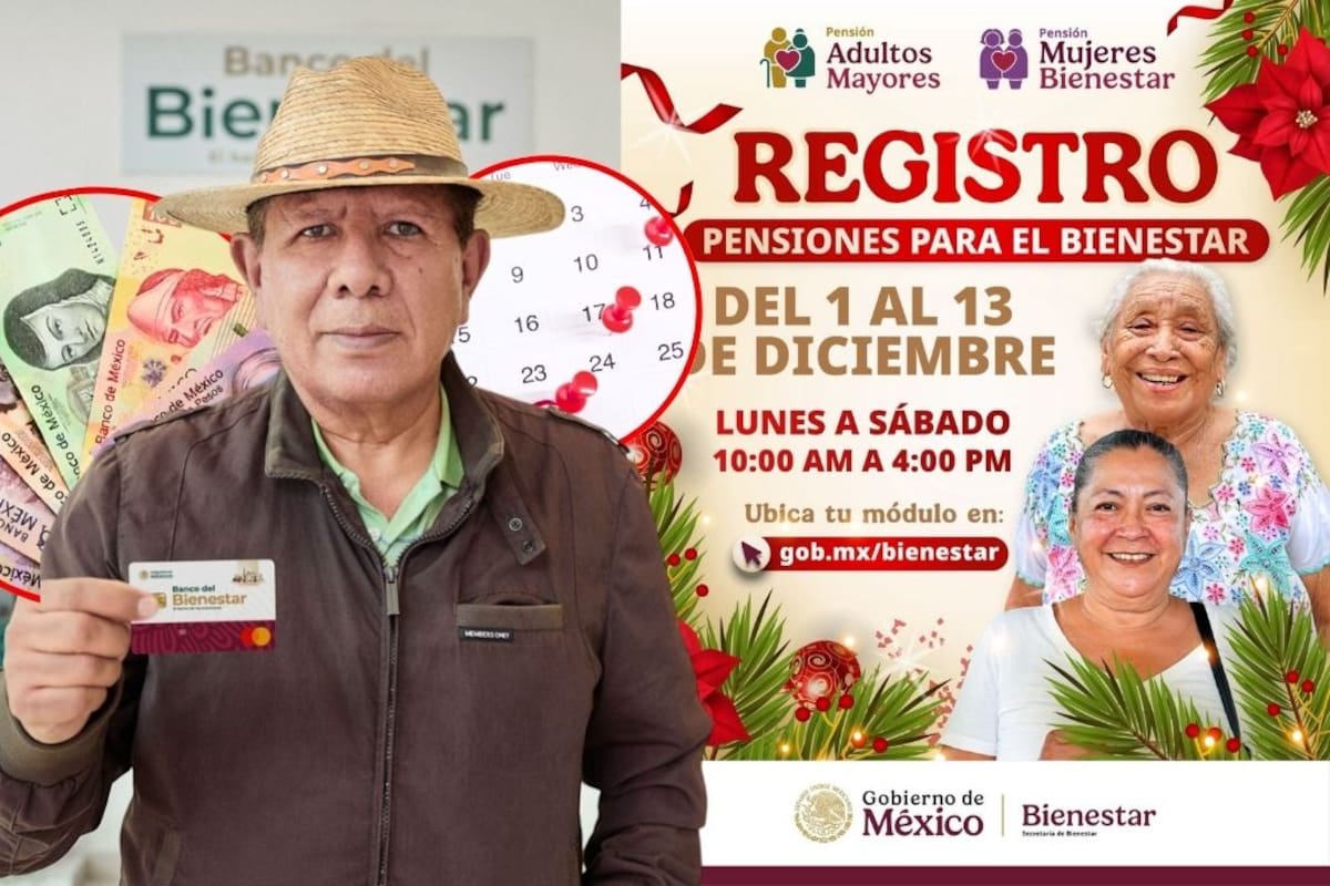 Pensión Mujeres Bienestar y Adultos Mayores: fecha límite, requisitos y paso a paso para registrarte antes del 13 de diciembre