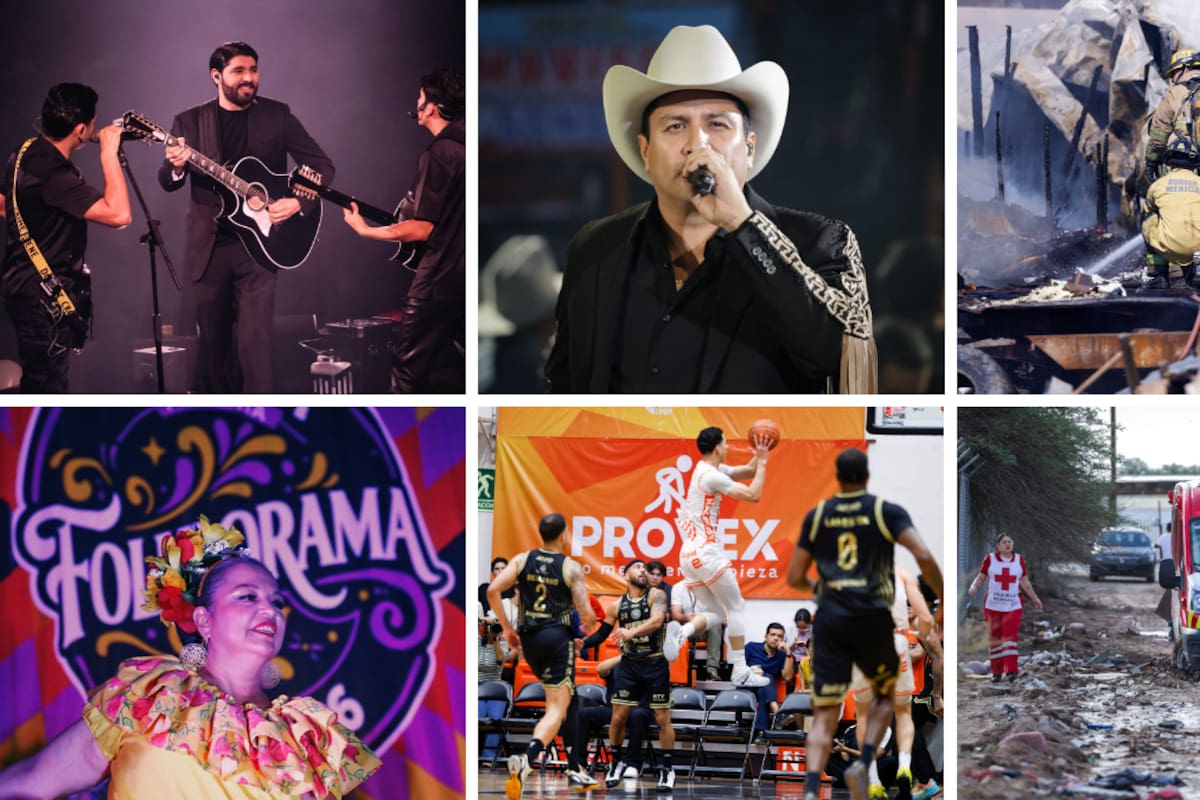De tragedias y rescates a noches de música: las imágenes de la semana en Mexicali