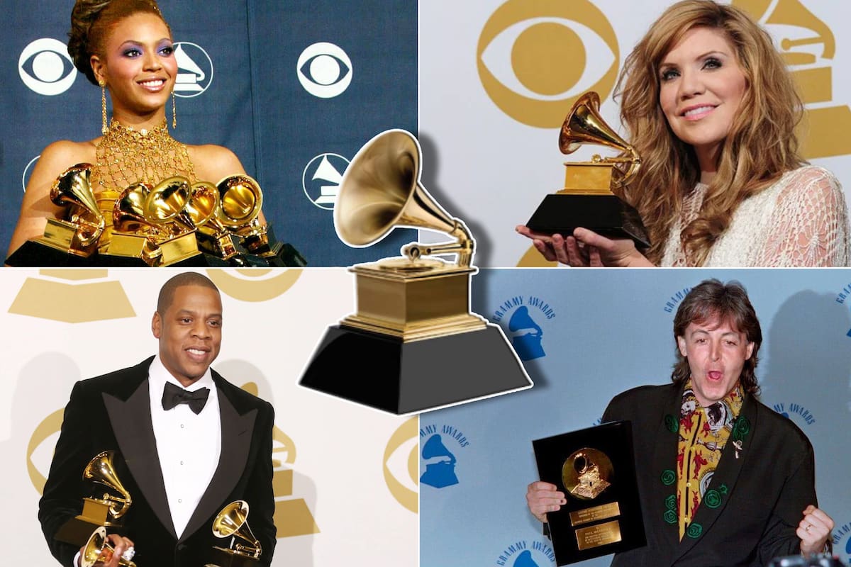 Estos son los artistas con más premios Grammy en la historia