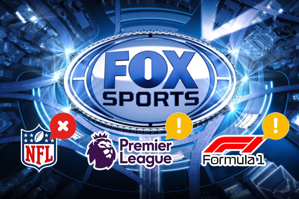 Fox Sports México en riesgo de perder la Premier League y la F1 tras quedarse sin la NFL