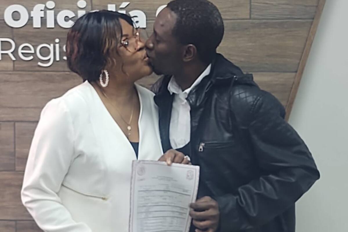 Pareja migrante de Nigeria encuentra seguridad en Tijuana
