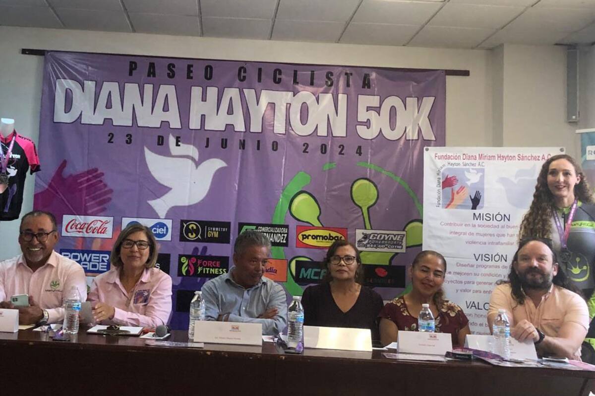 Organizan paseo ciclista para apoyar a víctimas de violencia en Rosarito