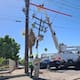 Auto derriba poste y tira transformador en San Luis Río Colorado