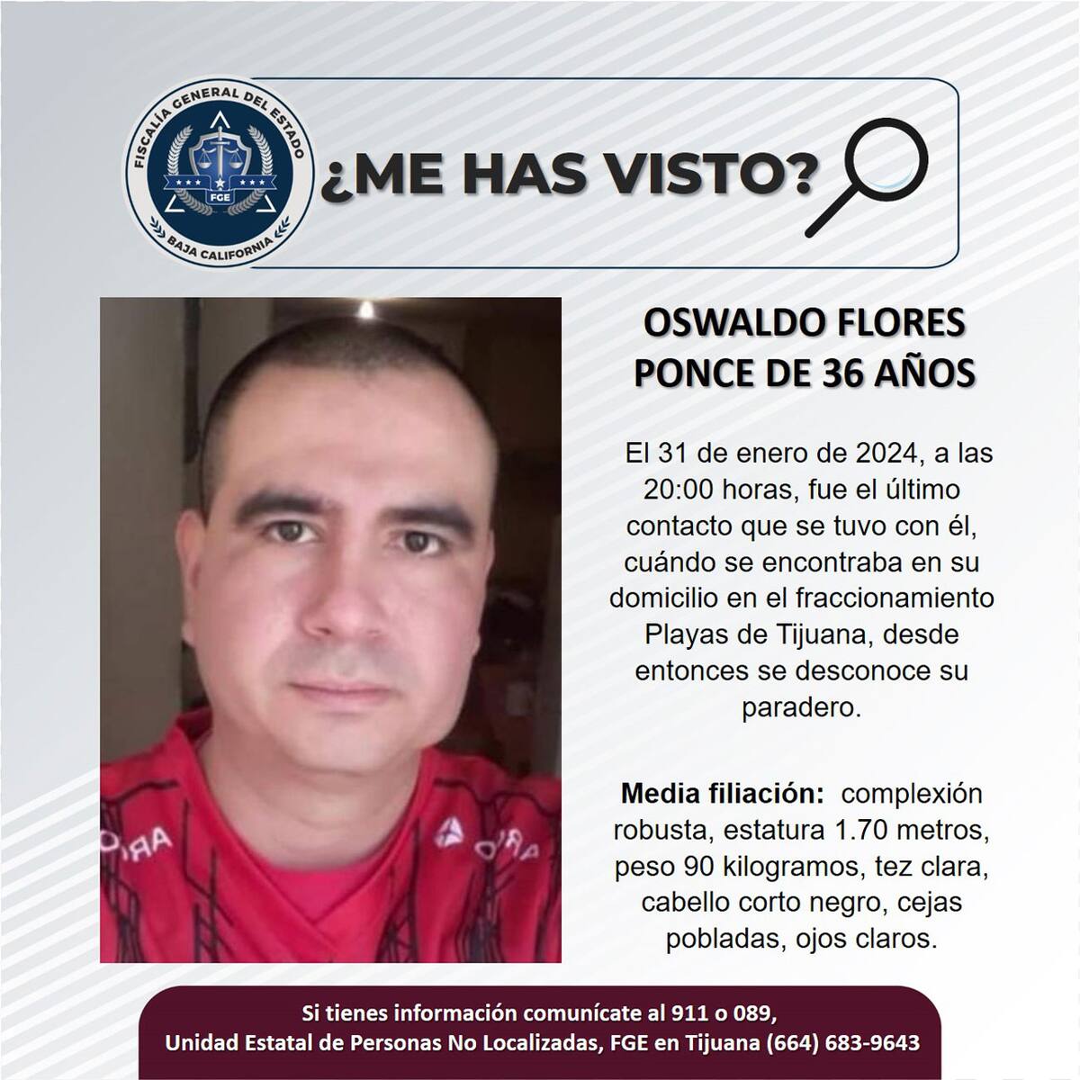 Pesquisa de Oswaldo Flores Ponce.