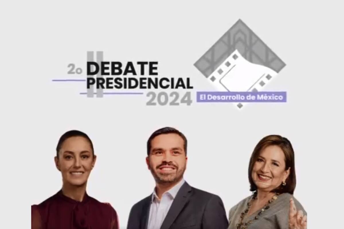 Principales propuestas y hechos del segundo debate presidencial en México
