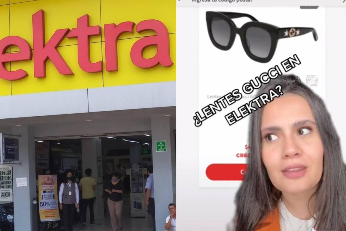 VIDEO: Elektra entra al mercado de lentes de lujo y tiktoker acusa que venden productos pirata
